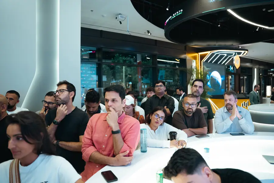 A full room at a CLRT workshop, One Central, Dubai.